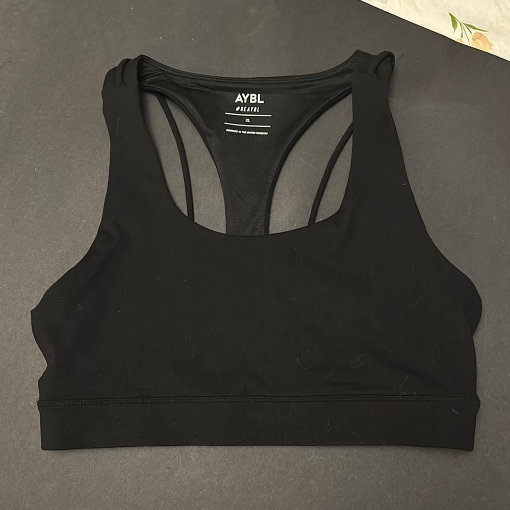 AYBL Black Sports Bra